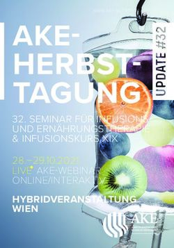 HERBST-TAGUNG AKE-HYBRIDVERANSTALTUNG WIEN - AKE-Nutrition
