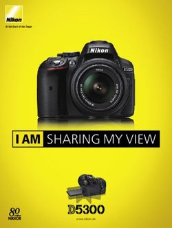 I AM SHARING MY VIEW - www.nikon.de