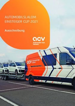 AUTOMOBILSLALOM EINSTEIGER CUP 2021 - Ausschreibung - ACV