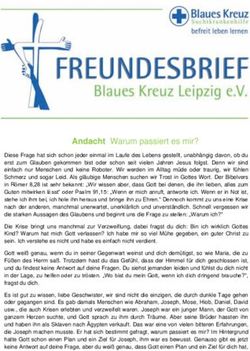 Andacht Warum passiert es mir? - Blaues Kreuz Leipzig eV
