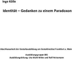 Identit&auml;t - Gedanken zu einem Paradoxon - Inge K&ouml;lle - Abschlussarbeit der Gestaltausbildung am Gestaltinstitut Frankfurt a. Main - Deutsche ...