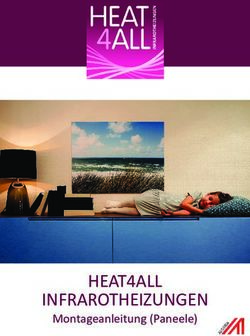 HEAT4ALL INFRAROTHEIZUNGEN - Montageanleitung (Paneele)