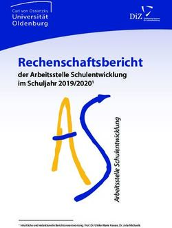 Rechenschaftsbericht der Arbeitsstelle Schulentwicklung im Schuljahr 2019/20201 - 1 Inhaltliche und redaktionelle Berichtsverantwortung: Prof. Dr ...