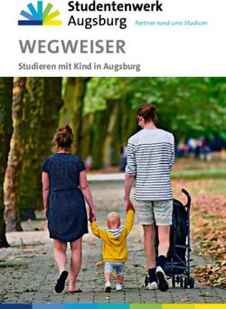 WEGWEISER Studieren mit Kind in Augsburg - Partner rund ums Studium - Studentenwerk Augsburg