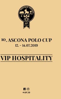 VIP HOSPITALITY 10. ASCONA POLO CUP 14.07.2019 - Polo Club Ascona