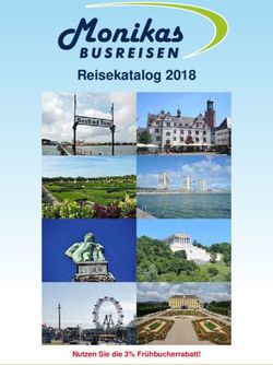 Reisekatalog 2018 - Nutzen Sie die 3% Fr&uuml;hbucherrabatt! - Monikas Busreisen