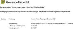 Gemeinde Heideblick - Planungsb&uuml;ro Siedlung und Landschaft