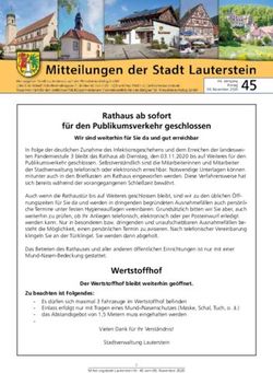 Rathaus ab sofort f&uuml;r den Publikumsverkehr geschlossen