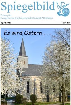 Es wird Ostern . . . April2020 Nr.108 - Foto: privat/Muth - Die Friedenskirche