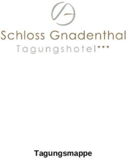 Tagungsmappe - Schloss Gnadenthal