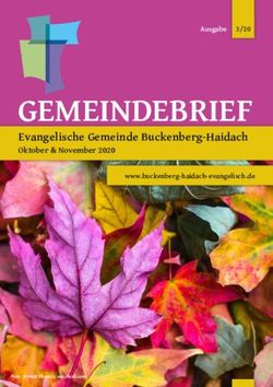 GEMEINDEBRIEF RUBRIK 1 - Evangelische Gemeinde Buckenberg-Haidach - Herzlich willkommen bei der ...
