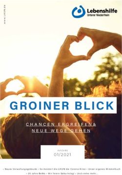 GROINER BLICK CHANCEN ERGREIFEN& NEUE WEGE GEHEN - Lebenshilfe Unterer Niederrhein