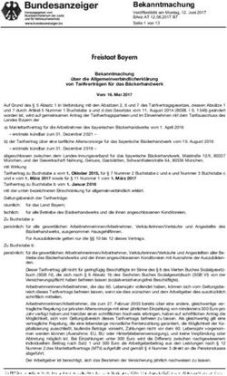 Bekanntmachung Ver&ouml;ffentlicht am Montag, 12. Juni 2017 BAnz AT 12.06.2017 B7 Seite 1 von 13 - Zoll