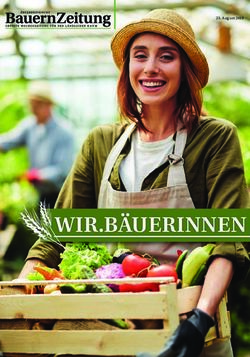 WIR.B&Auml;UERINNEN - Die Bauernzeitung