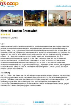 Novotel London Greenwich - ITS Coop Travel