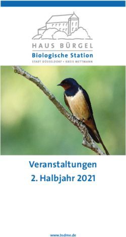 Veranstaltungen 2. Halbjahr 2021 - www.bsdme.de - Biologische Station Haus B&uuml;rgel