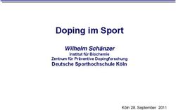 Doping im Sport Wilhelm Sch&auml;nzer - Deutsche Sporthochschule K&ouml;ln