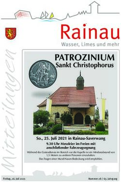 PATROZINIUM Sankt Christophorus - Gemeinde Rainau