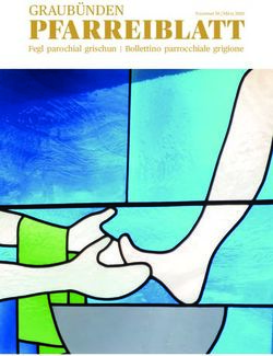 Pfarreiblatt GrauBünden - Fegl parochial grischun | Bollettino parrocchiale grigione - Katholische Pfarrei St. Fidelis