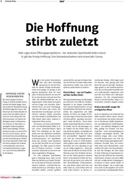 Die Hoffnung stirbt zuletzt - Volle Lager, keine Öffnungsperspektiven - der stationäre Sporthandel leidet schwer. Es gilt das Prinzip Hoffnung ...