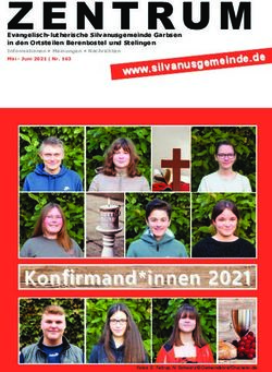 Konfirmand*innen 2021 - Silvanus