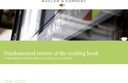 Fundamental review of the trading book - Vorgeschlagene &Auml;nderungen im Detail und ihre Folgen