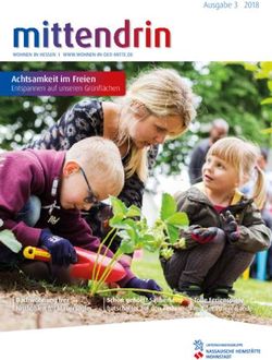 Achtsamkeit im Freien - Entspannen auf unseren Grünflächen - Wohnen in der Mitte