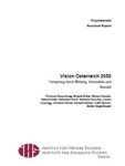 PRAXISORIENTIERTE F&E - als INNOVATIONSMOTOR f&uuml;r die VERKEHRSINFRASTRUKTUR DI Dr. Johann HORVATITS BMVIT, Abt. IVVS2 ...