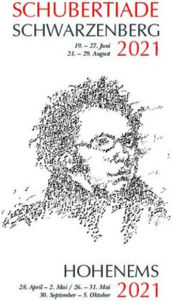 SCHUBERTIADE SCHWARZENBERG 2021