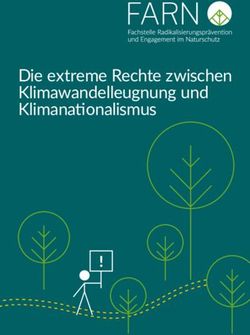 Die extreme Rechte zwischen Klimawandelleugnung und Klimanationalismus