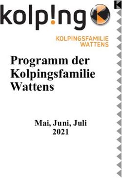 Programm der Kolpingsfamilie Wattens - Mai, Juni, Juli 2021 - Juli 2021.pub