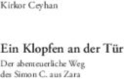 Ein Klopfen an der T&uuml;r - Der abenteuerliche Weg des Simon C. aus Zara Kirkor Ceyhan - Dagyeli Verlag
