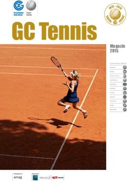 GC Tennis Magazin 2015 - gc-tennis.ch