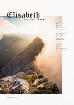 WEITER BLICK BEWUSST BELEBT - Hotel Elisabeth