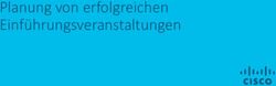 Planung von erfolgreichen Einf&uuml;hrungsveranstaltungen - WebEx