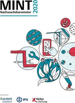 0MINT Nachwuchsbarometer - K&ouml;rber-Stiftung