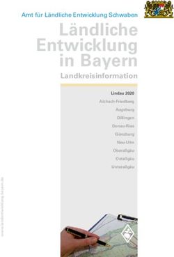 L&auml;ndliche Entwicklung in Bayern - Landkreisinformation Amt f&uuml;r L&auml;ndliche Entwicklung Schwaben