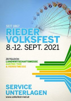 RIEDER VOLKSFEST 8.-12. SEPT. 2021 - www.volksfest-ried.at - Rieder Messe