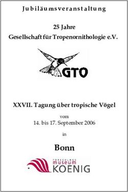 Bonn - Jubil&auml;umsveranstaltung 25 Jahre Gesellschaft f&uuml;r Tropenornithologie e.V. XXVII. Tagung &uuml;ber tropische V&ouml;gel