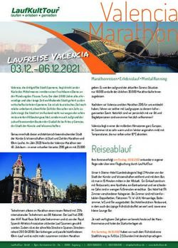 VALENCIA MARATHON - LAUFKULTTOUR