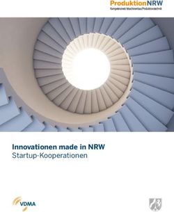 Innovationen made in NRW Startup-Kooperationen - VDMA