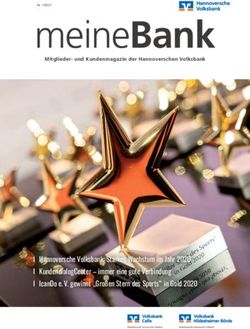 MEINEBANK - І HANNOVERSCHE VOLKSBANK: STARKES WACHSTUM IM JAHR 2020 І KUNDENDIALOGCENTER - IMMER EINE GUTE VERBINDUNG І ICANDO E. V. GEWINNT ...