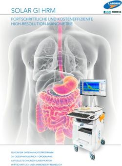 SOLAR GI HRM FORTSCHRITTLICHE UND KOSTENEFFIZIENTE HIGH-RESOLUTION-MANOMETRIE - QUICKVIEW DATENANALYSEPROGRAMM - Laborie