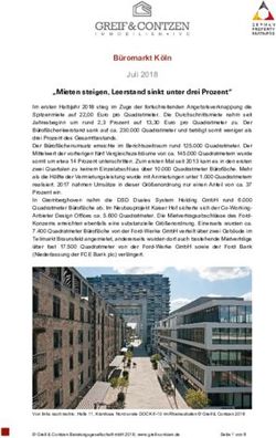 Büromarkt Köln Juli 2018 - Greif & Contzen