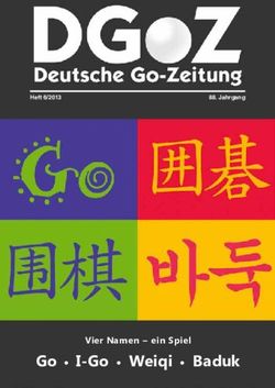 GO I-GO WEIQI BADUK - VIER NAMEN - EIN SPIEL - DGOB