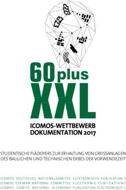 STUDENTISCHE PLÄDOYERS ZUR ERHALTUNG VON GROSSANLAGEN DES BAULICHEN UND TECHNISCHEN ERBES DER VORWENDEZEIT - Icomos