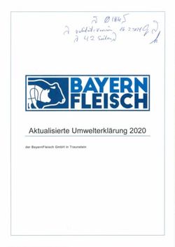 BAYERN FLEISCH Aktualisierte Umwelterkl&auml;rung 2020 - C 1/ - S&uuml;dbayerische Fleischwaren