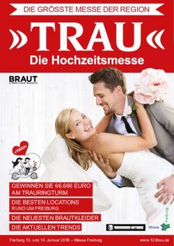 DIE GRÖSSTE MESSE DER REGION - GEWINNEN SIE 66.666 EURO AM TRAURINGTURM DIE BESTEN LOCATIONS - Trau die Hochzeitsmesse