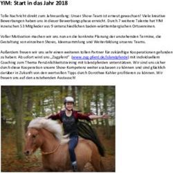 YIM: Start in das Jahr 2018