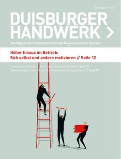 DUISBURGER HANDWERK - Natalie Feustel